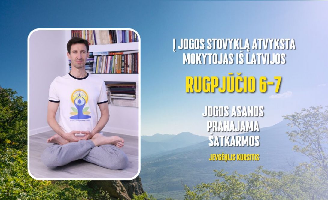 Jogos mokytojas iš Latvijos