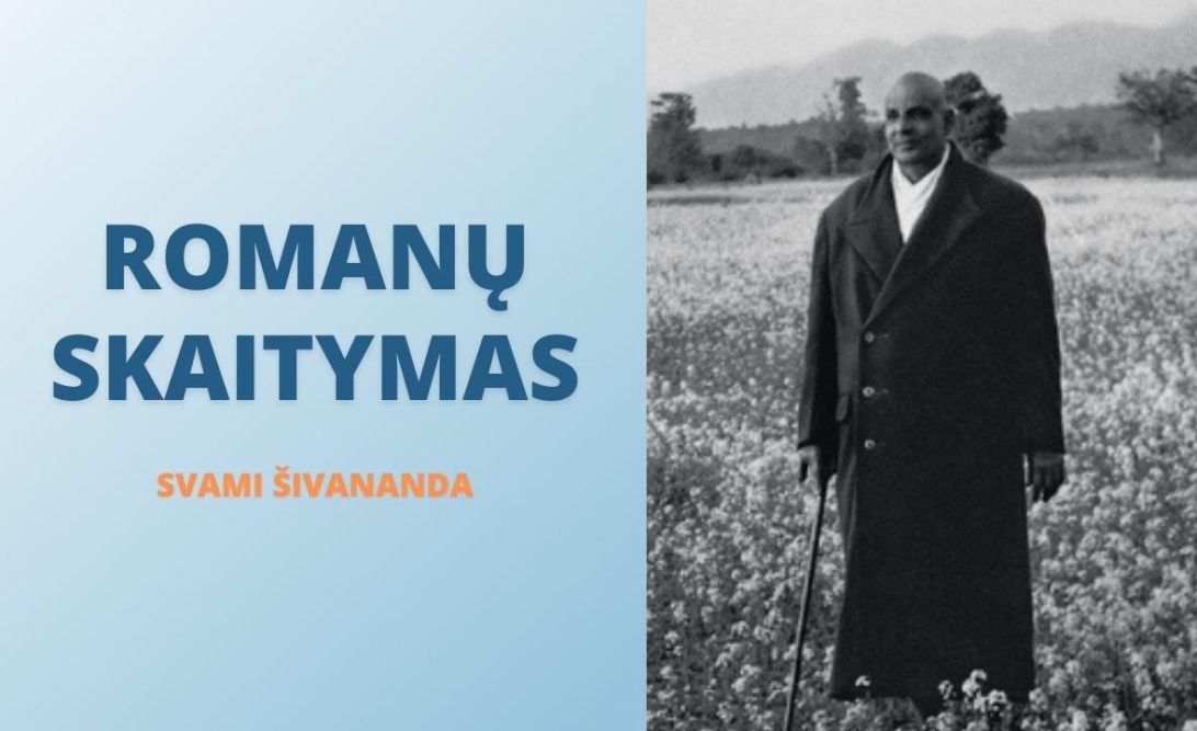 Romanų skaitymas. Svami Šivananda
